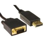 کابل DISPLAY به VGA دیتکس پلاس طول 1.8 متر