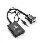 کابل تبدیل VGA TO HDMI همراه کابل صدا انزو (ENZO) مدل VG-51
