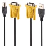 کابل KVM سوئیچ USB رویال (Royal) طول 1.5 متری