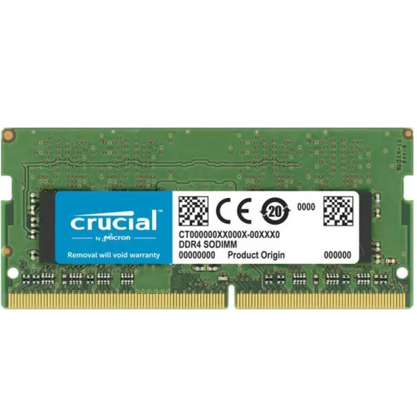 رم لپ تاپ کروشیال مدل 8GB DDR4 3200Mhz CL22 (گارانتی اصلی)
