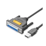 کابل تبدیل USB به DB25 parallel یوگرین مدل US167-20224 طول 1.8 متر