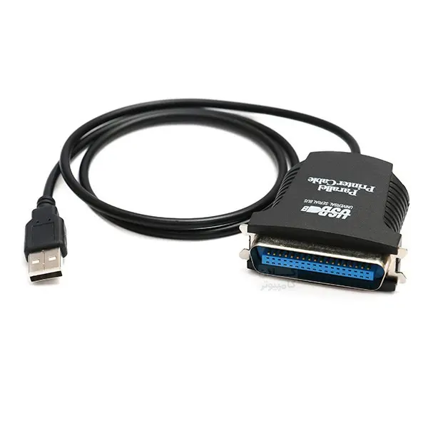 کابل تبدیل پرینتر پارالل به USB بافو مدل Bafo BF-1284